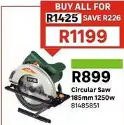 Leroy Merlin Ryobi - circular saw 185mm 1250w offer