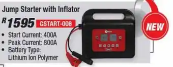 Jump Starter with Inflator