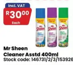 Africa Cash and Carry Mr Sheen Cleaner Asstd 400ml offer