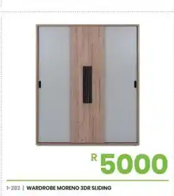 Fair Price WARDROBE MORENO 3DR SLIDING offer