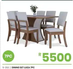 Fair Price DINING SET LUIZA 7PC offer