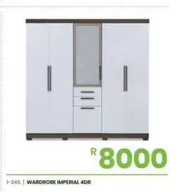 Fair Price WARDROBE IMPERIAL 4DR offer