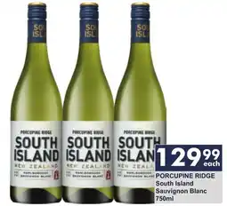 President Liquor PORCUPINE RIDGE South Island Sauvignon Blanc offer