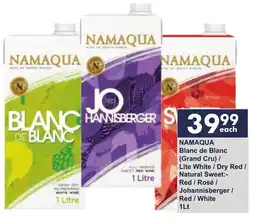 President Liquor NAMAQUA Assorted offer