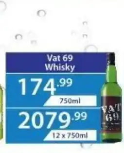 Big Save Liquor Vat 69 Whisky offer