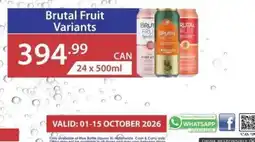 Big Save Liquor Brutal Fruit Spritzer Assorted offer