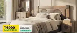 House & Home 5-Piece Amber Bedroom Suite offer