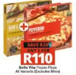 Checkers Bella Vita Frozen Pizza offer