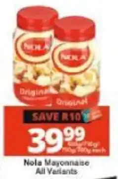 Checkers Nola Mayonnaise offer