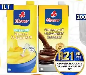Take 'n Pay Clover Chocolate or Vanilla Custard offer
