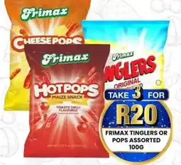 Take 'n Pay Frimax Tingleers or Pops Assorted offer