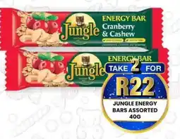 Take 'n Pay Jungle Energy Bars Assorted offer