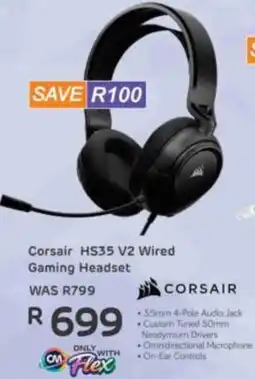 Computer Mania Corsair HS35 V2 Wired Gaming Headset offer