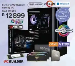 Computer Mania Striker AMD Ryzen 5 Gaming PC offer