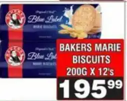 Advance Cash n Carry Bakers Marie Biscuits offer