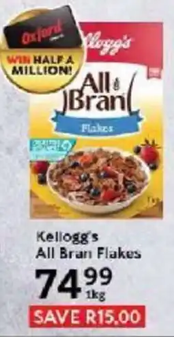 Oxford Freshmarket Kellogg's All Bran Flakes offer