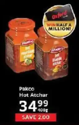 Oxford Freshmarket Pakco Hot Atchar offer