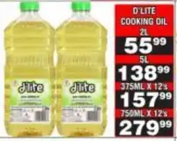 Advance Cash n Carry D'LITE COOKING OIL offer