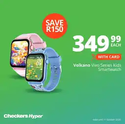 Checkers Volkano Vivo Series Kids Smartwatch offer