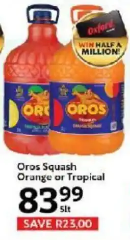 Oxford Freshmarket Oros Squash offer