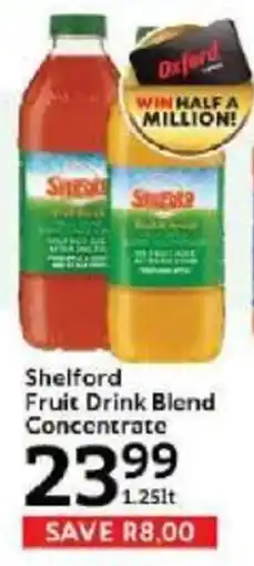 Oxford Freshmarket Shelford Fruit Drink Blend Concentrate offer