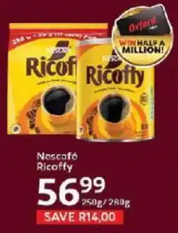 Oxford Freshmarket Nescafé Ricoffy offer