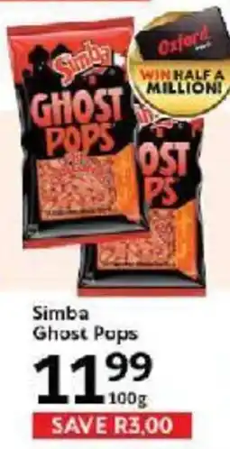 Oxford Freshmarket Simba Ghost Pops offer