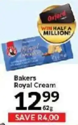 Oxford Freshmarket Bakers Royal Cream offer