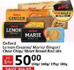 Oxford Freshmarket Oxford Biscuits offer