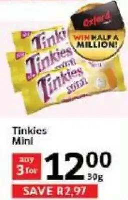 Oxford Freshmarket Tinkies Mini offer