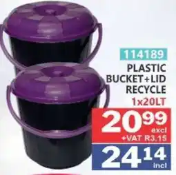 Arrow Cash And Carry PLASTIC BUCKET+LID RECYCLE offer