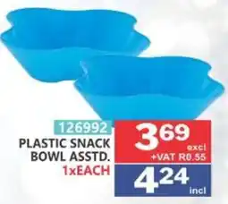 Arrow Cash And Carry Plastic Snack Bowl Assorted offer