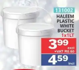 Arrow Cash And Carry Haleem Plastic White Bucket offer