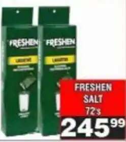 Advance Cash n Carry FRESHEN SALT offer