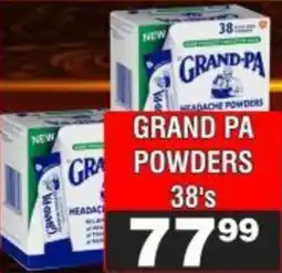 Advance Cash n Carry Grand Pa Powders offer