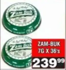 Advance Cash n Carry Zam-Buk offer