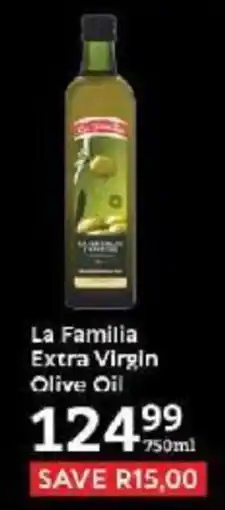 Oxford Freshmarket La Familia Extra Virgin Olive Oil offer