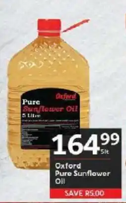 Oxford Freshmarket Oxford Pure Sunflower Oil offer