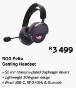 Computer Mania ROG Pelta Gaming Headset offer