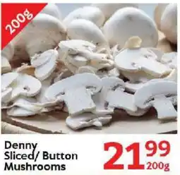 Oxford Freshmarket Denny Sliced/ Button Mushrooms offer
