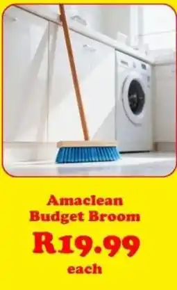 Check Save Amaclean Budget Broom offer