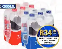 Take 'n Pay Thirsti Sparkling or Still Water offer