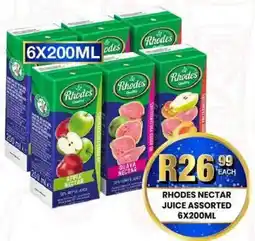 Take 'n Pay Rhodes Nectar Juice Assorted offer