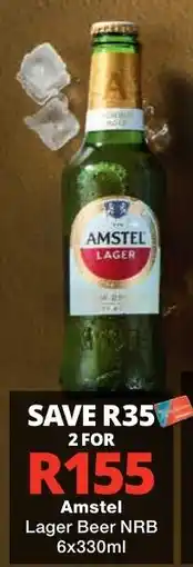 Checkers Liquor Shop Amstel Lager Beer NRB offer