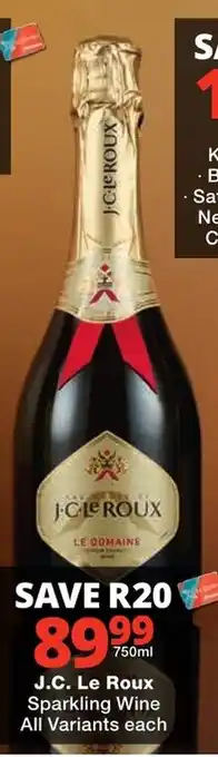 Checkers Liquor Shop J.C. Le Roux Sparkling Wine offer
