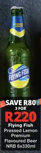 Checkers Liquor Shop Flying Fish Pressed Lemon Premium Flavoured Beer offer