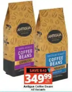Checkers Antigua Coffee Beans offer