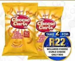 Take 'n Pay Willards Cheese Curls Cheese offer