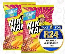 Take 'n Pay NIK NAKS CHEESE ONLY offer