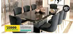 House & Home 9-Piece Queen Ann Dining-Room Suite offer